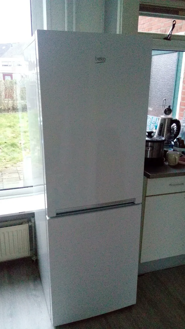 Beko fridge-freezer in a home kitchen