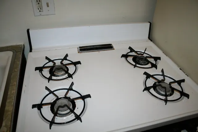 Gas stove burners and grates